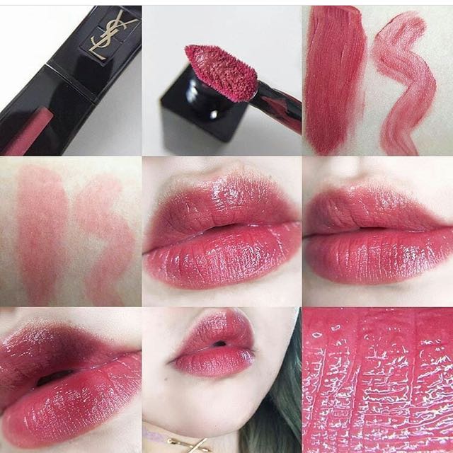 Ysl vernis a levres vinyl cream 407 hot sale