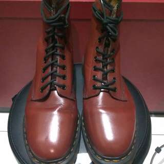 Dr martens red chery vintage