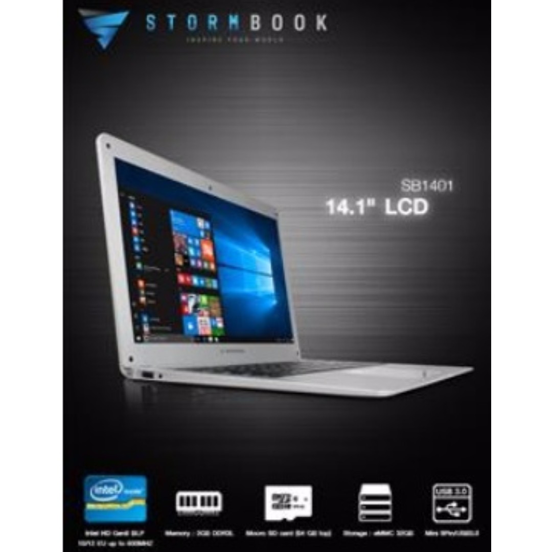 14 Stormbook Laptop Silver Electronics Computers On Carousell