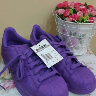 Adidas ORI purple shoes