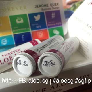 The Only MultiPurpose Lip Balm [ Forever Aloe Lips™ with Jojoba]