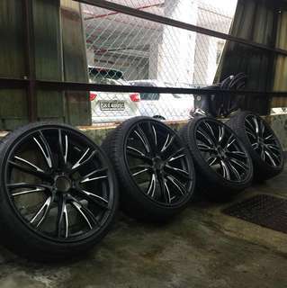 20” Rims BMW M Performance Rims w tyres