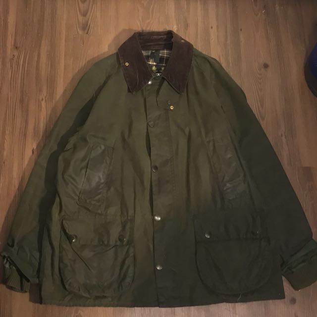 Barbour Bedale waxed jacket 古着, 男裝, 外套及戶外衣服- Carousell