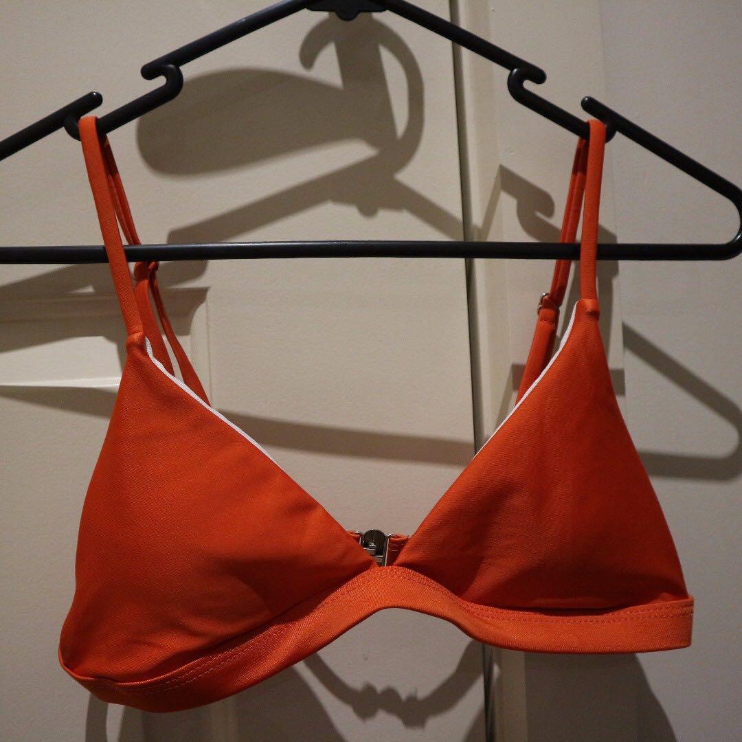 burnt orange bikini set