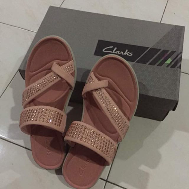 clarks wave bright sandals