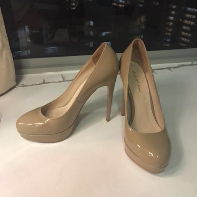 nude color heels