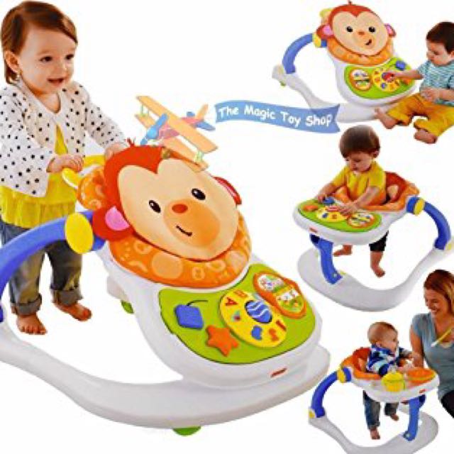 fisher price baby walker and activity centre