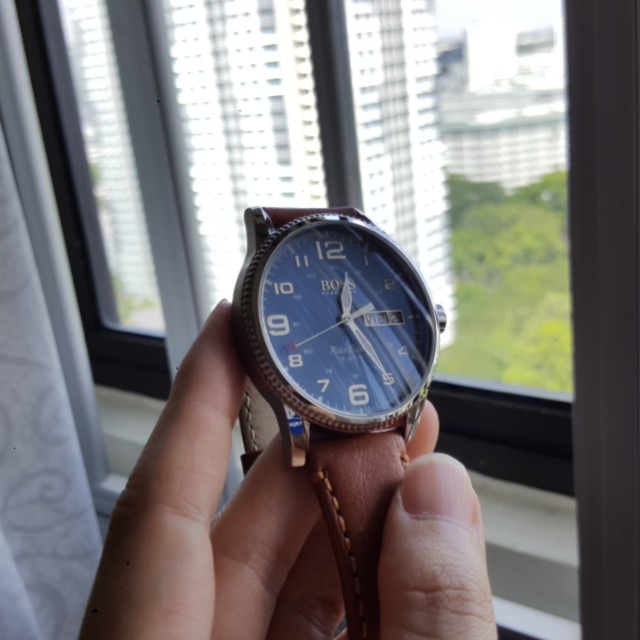 Hugo boss pilot clearance watch