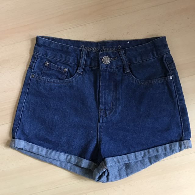GARAGE HIGH WAIST SHORTS 4