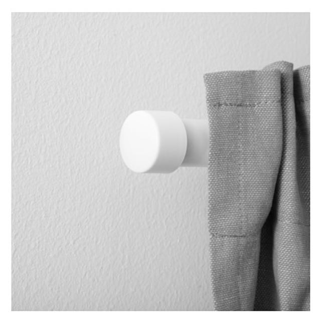 Ikea Raffig Finials for Curtain Rod, Furniture & Home Living, Home