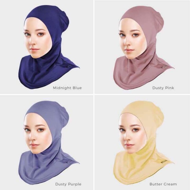 Dusty Purple Inner Sejuk Tudung Shawl Women S Fashion Muslimah Fashion On Carousell