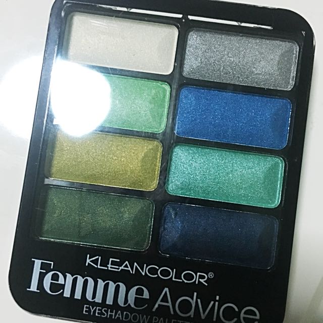 Kleancolor Femme Advice Shimmer Eyeshadow Palette Health Beauty Makeup On Carousell