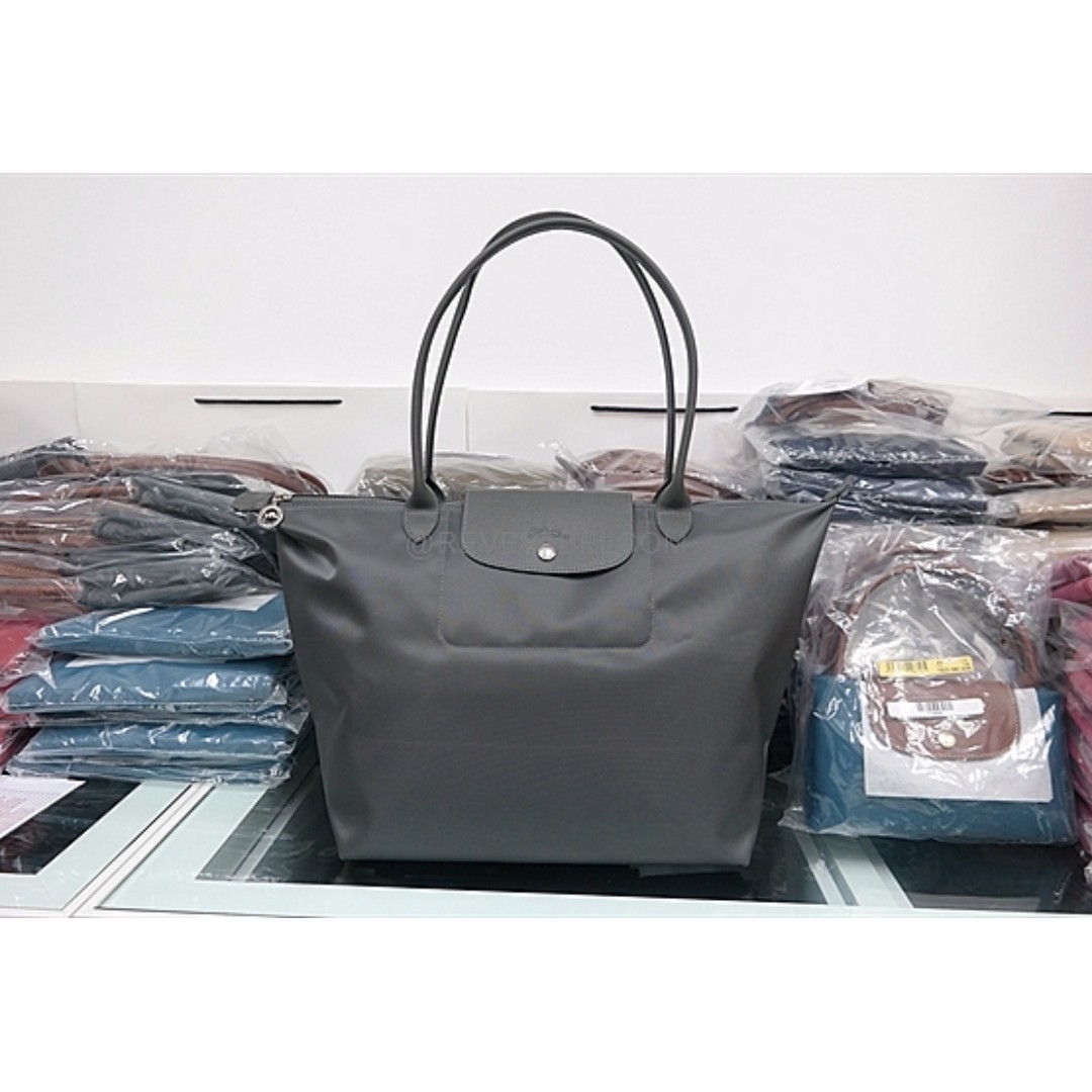 Longchamp Le Pliage Neo Long Handle, Luxury, Bags & Wallets on