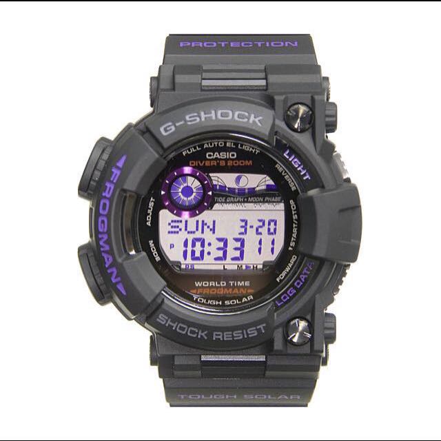 G shock hot sale frogman purple