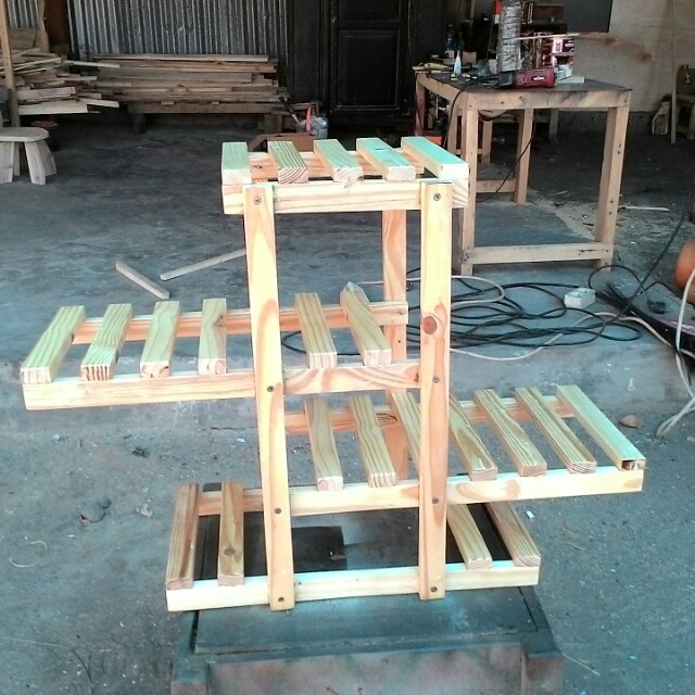 Rak Tempat Pot Bunga Home Furniture On Carousell