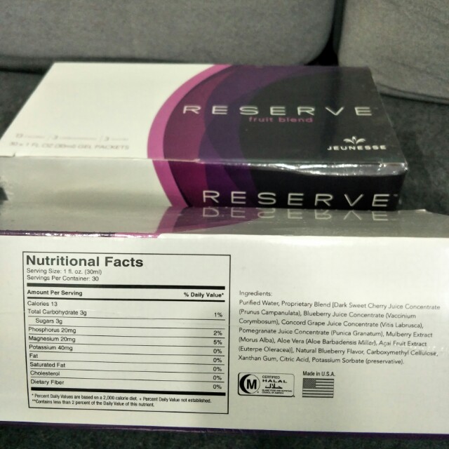 Reserve Fruit blend by Jeunesse, Health & Nutrition, Health Supplements