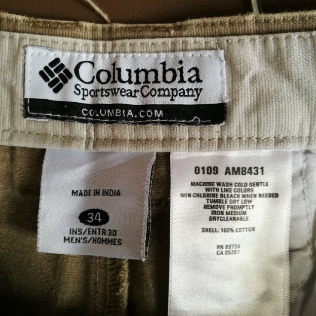 Seluar Khakis Columbia Pants Men S Fashion Clothes Bottoms On