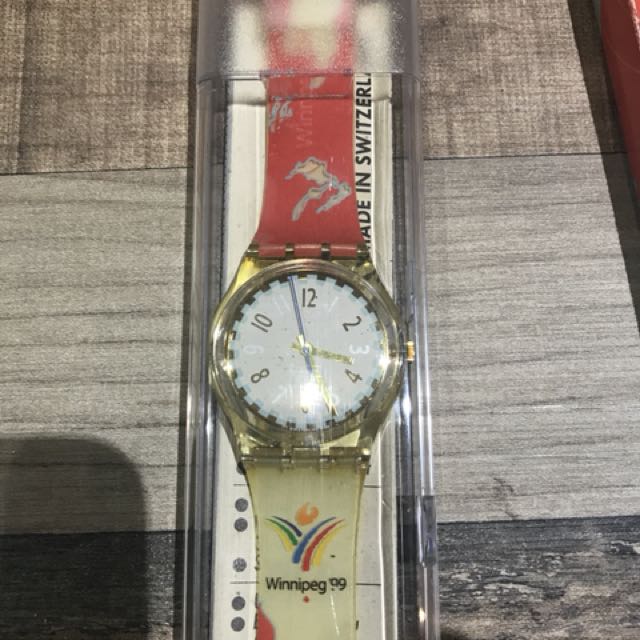 Swatch Collectible watch Pan American Games Winnipeg 1999, Luxury
