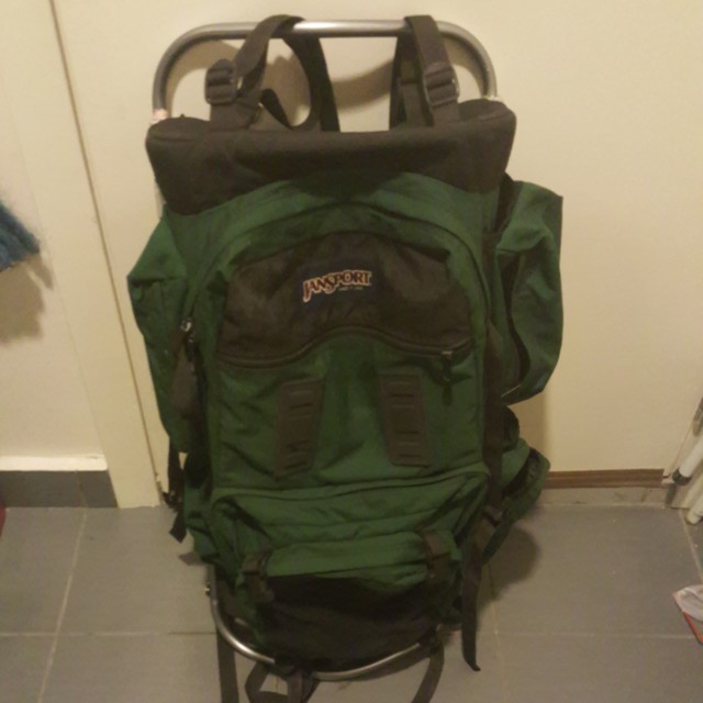 Jansport hiking backpack external frame store