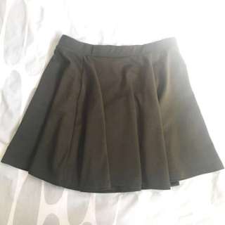 $15 for both Topshop and Cotton on skater skirt