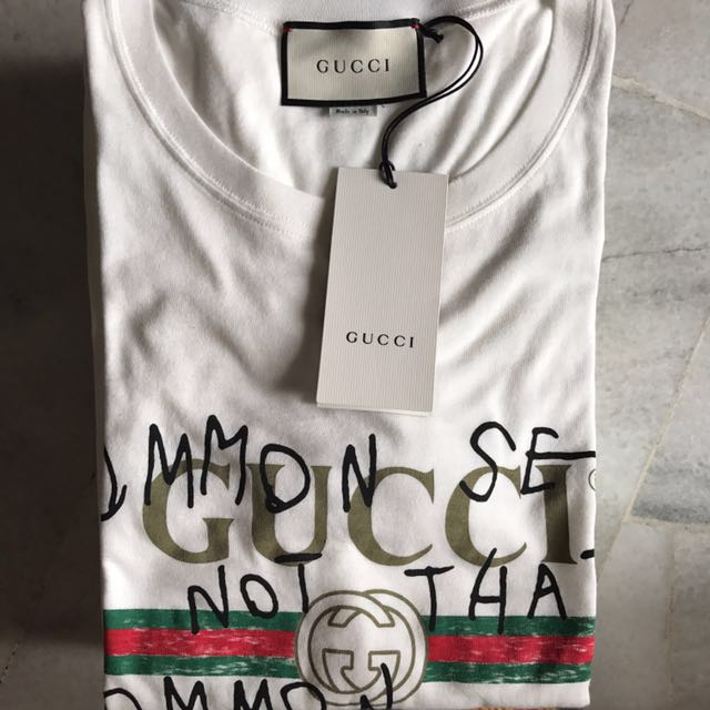 real gucci shirt tag