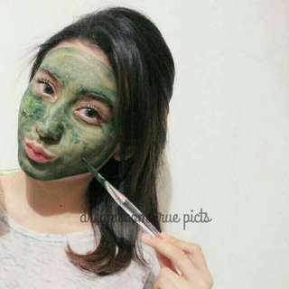 MASKER HERBAL SPIRULINA