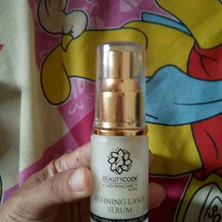 Refining laser serum