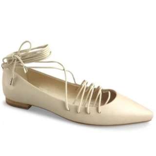 Wittner Sofia Flats Nude Leather sz37