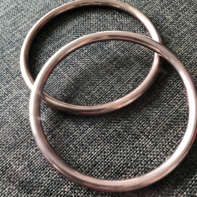 Brand New Premium Aluminium Sling Rings Made in USA Hand Buffed Rose Gold Babies Kids Going Out Other Babies Going Out Needs on Carousell