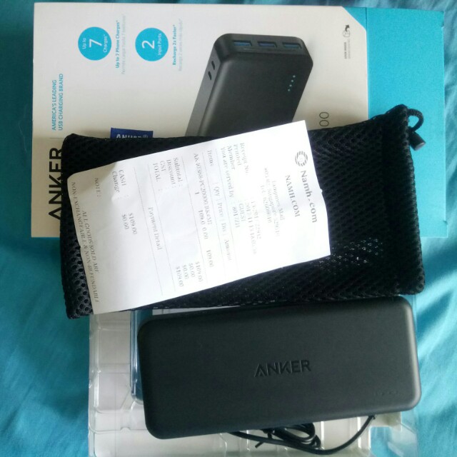 Anker Power Bank 20000 Mah Electronics Others On Carousell
