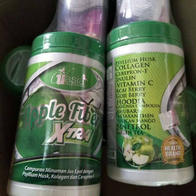 APPLE FIBER XTRA V ASIA, Health & Nutrition, Health Supplements, Sports & Fitness Nutrition on