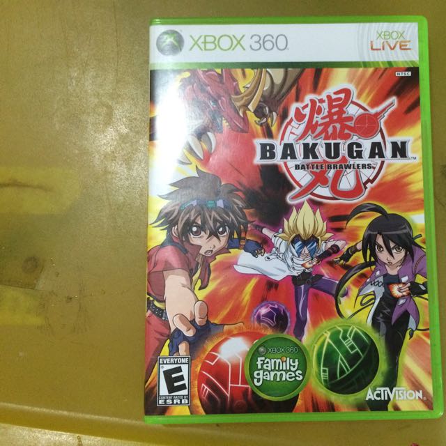 bakugan battle brawlers xbox one