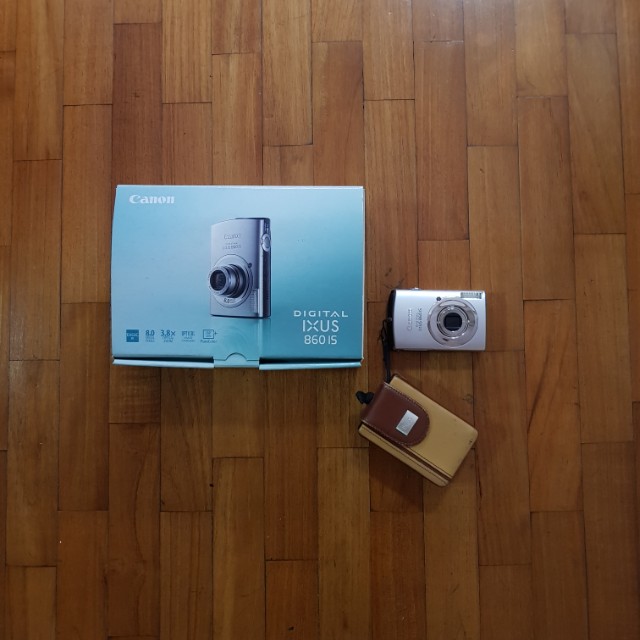 Canon IXUS 860IS (Lens error need repair), Photography, Cameras on
