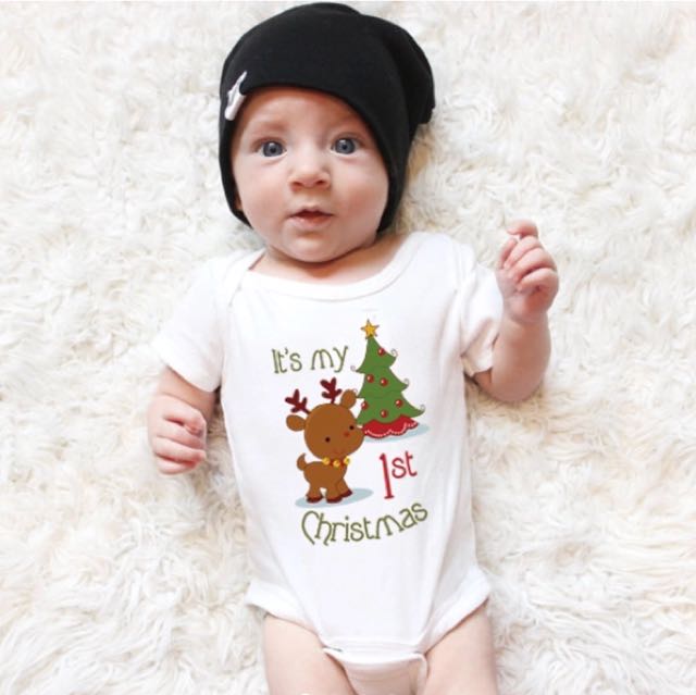 reindeer baby onesie
