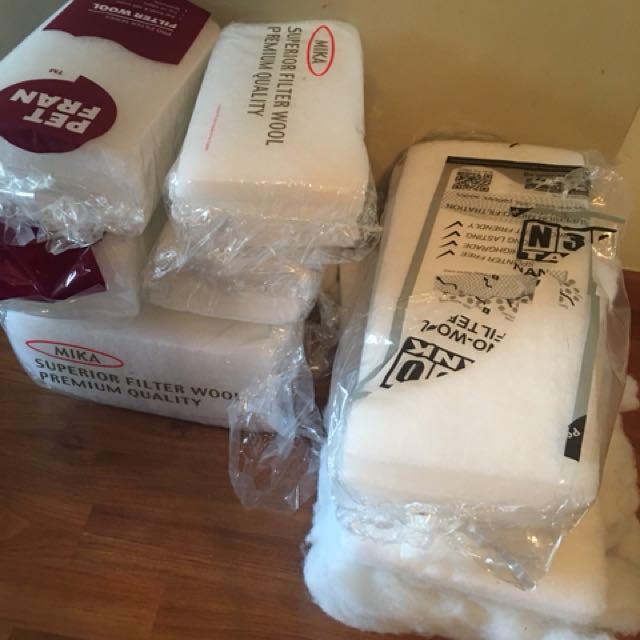 Aquarium filter wool discount