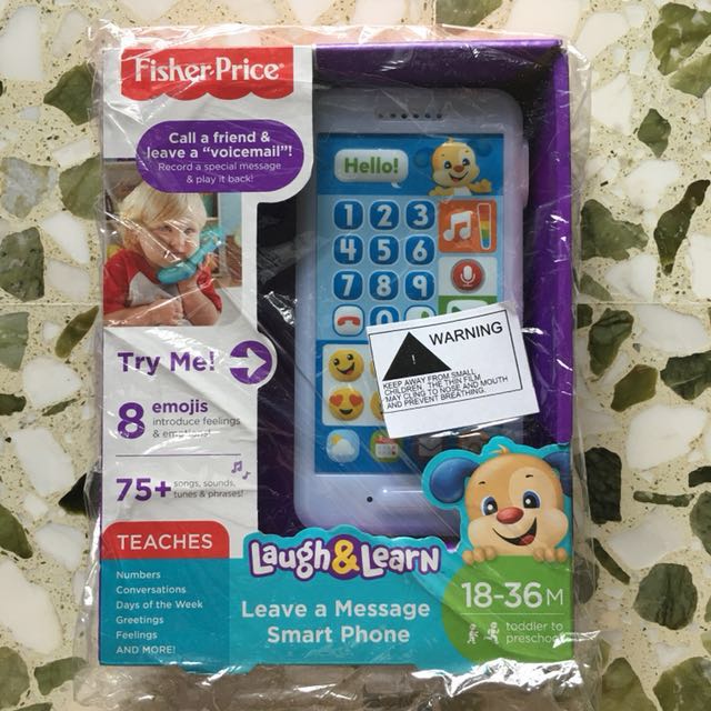 Fisher price leave a message shop smart phone