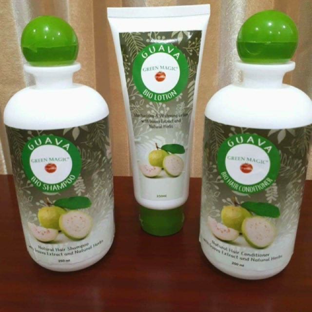 Guava Shampoo, Conditioner, and Lotion, Beauty & Personal Care, Hair on