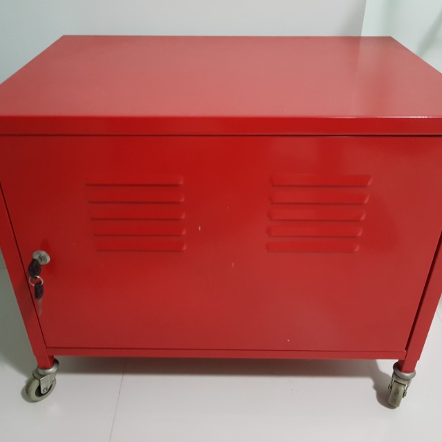 Ikea Metal Cabinet Furniture Shelves Drawers On Carousell