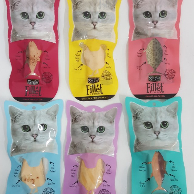 Kit Cat Fillet Fresh Assorted Pet Supplies Pet Food On Carousell