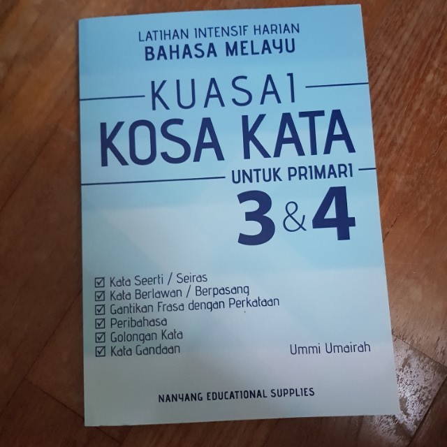 Kuasa Kosa Kata Bahasa Melayu P3 P4 Books Stationery Fiction On Carousell