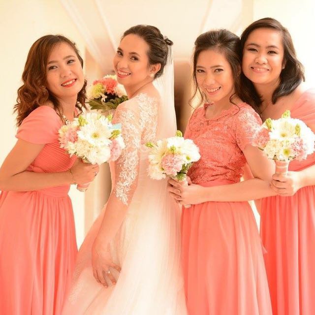 Pomelo peach gown store