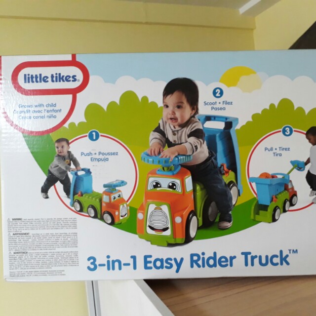 Little Tikes 3 in 1 Easy Rider Truck Babies Kids Infant Playtime on Carousell