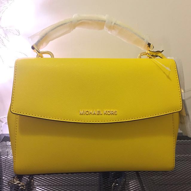 michael kors sunflower purse