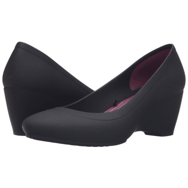 Crocs women's lina wedge pump store
