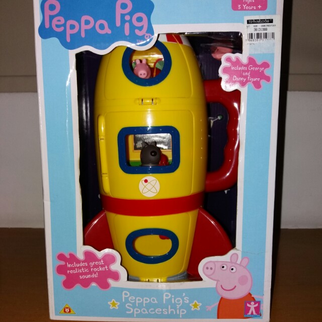 peppa pig rocket toy