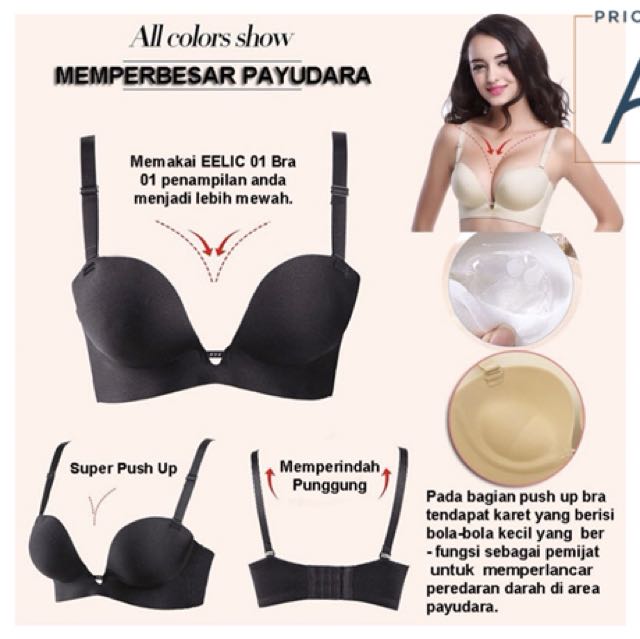 Fungsi push up bra