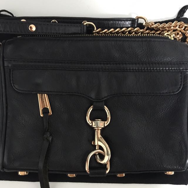 Rebecca minkoff mini mac rose best sale gold