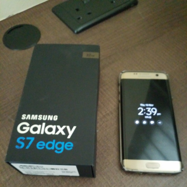 Samsung S7 Edge Gold Color Mobile Phones Tablets Android Phones Samsung On Carousell