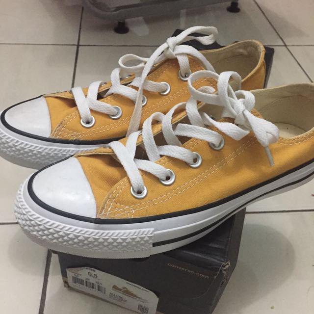 converse mustard color