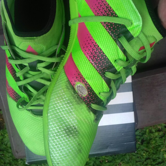 Sepatu Futsal Adidas Ace 16 3 Primemesh In Original Sport Station Fesyen Pria Sepatu Di Carousell